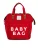 Bagmori Luiertas  bruin / rood / wit