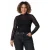Colourful Rebel Curve top met stippen – zwart