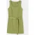 TRENDYOLMİLLA Dames Kaki Effen Kort / Mini Mouwloos Casual A-lijn Jurken