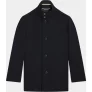 BOSS Black Wollen Jas Blauw H-Coxtan-234 10273687 01 50549193/404