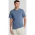 Mistblauw T-shirt met Lyle & Scott-logo op de borst