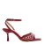 Gioseppo Kajiado leren sandalettes rood