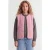 JJXX GIRL rechtvallend teddy gilet – roze