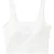 Malelions Women Cropped Emblem Tank Top | White