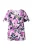 Ulla Popken Shirt  nachtblauw / olijfgroen / lichtroze / wit