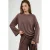 Ontspannen Pasvorm Crew Neck Lange Mouwen Blouse