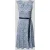 Christian Berg Woman Selection Knielange jurk met strikceintuur