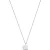 PURELEI Elegance Medaillon Kette Silver