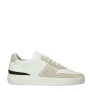 Blackstone Marble Colton leren sneakers wit/zand