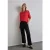 Street One Dames Shirt met lange mouwen in Rood