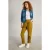 White Stuff Rowena Linen Trouser Mid Chartreuse