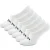 McGregor New York Footies 6-pack White With Anti-slip White