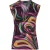 Afdrukken Mulberry mouwloze faux overslagtop
