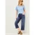 Cecil Dames Wide Legs Jeans in Blauw