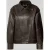 Liu Jo White Regular fit jack in leerlook met platte kraag