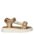 Nelson Kids leren sandalen goud