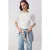 TRENDYOLMİLLA Dames Ecru Effen Driekwart mouw Getailleerd Blouses