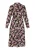 Usha Blousejurk ‘Fashion Look’  groen / pink / rosa / zwart