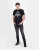 Les Hommes T-shirt Darts Mannen zwart