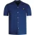 Lyle & Scott marineblauw resortoverhemd met korte mouwen
