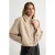 TRENDYOLMİLLA Dames Bruin Effen Oversized Winter- Jassen