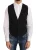 Dolce & Gabbana Mannen Zwart Wollen Zijden Vest