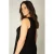 Base Level Curvy top Abbigail zwart