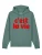 Watapparel Sweatshirt ‘Cest La Vie’  smaragd / rood