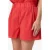 IBANA wide leg regular waist casual short rood