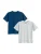 NoWear Shirt  donkerblauw / lichtgrijs