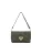 Brise Clutch ‘Alessa Wild Leather’  olijfgroen