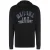 Diesel Heren Alleen de dapperen Logo Hooded T-shirt (Zwart)