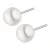 Ernstes Design Oorbellen  zilver / wit