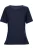 TRIGEMA Dames T-shirt Marine, Effen