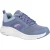Skechers Vapor Foam Textile Damestrainers Slate/Roze