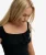Athletic Essentials Gerimpelde Top Black