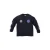 Z8 kids longsleeve met patches en print – marineblauw
