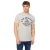 Crosshatch Heren Shoptown T-shirt (Grijs Marl)