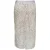 ONLY CARMAKOMA midi rok met pailletten zilver