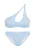 LSCN by LASCANA Bikini  lichtblauw / wit