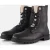 Muyters Muyters Veterboots zwart Leer