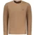 Rifle Marrone Katoenen Heren Sweater