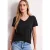 Street One Dames Basic shirt in Zwart