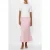 French Connection Imola Tailored Skirt Peach Pink Peach Pink