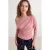 TRENDYOLMİLLA Dames Roze Effen Lang Getailleerd Blouses