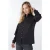 EsQualo Blouse Elasticated Slv Poplin Black