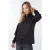 EsQualo Blouse Elasticated Slv Poplin Black