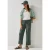 7/8 Wide Legs viscose broek