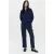 ZENGGI Merino Boxy Polo Deep Blue
