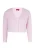 swirly Gebreid vest  rosa